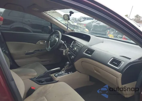 2013 Honda Civic Lx из США, поврежденный, VIN 19XFB2F54DE262460